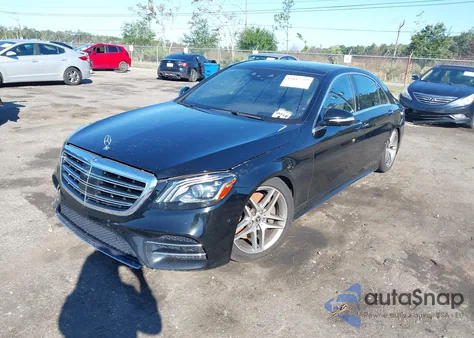 2018 Mercedes-Benz S 560 4Matic z USA, uszkodzony, nr VIN WDDUG8GB7JA422545